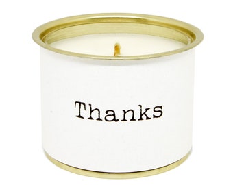 Scented soy wax - thank you gift - 190 Gr