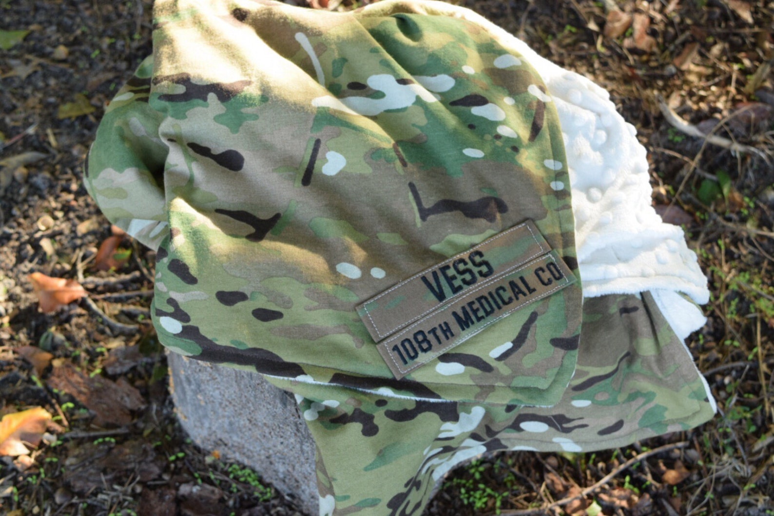 Army Minky Blanket for Baby Toddler child kid adult Military Etsy