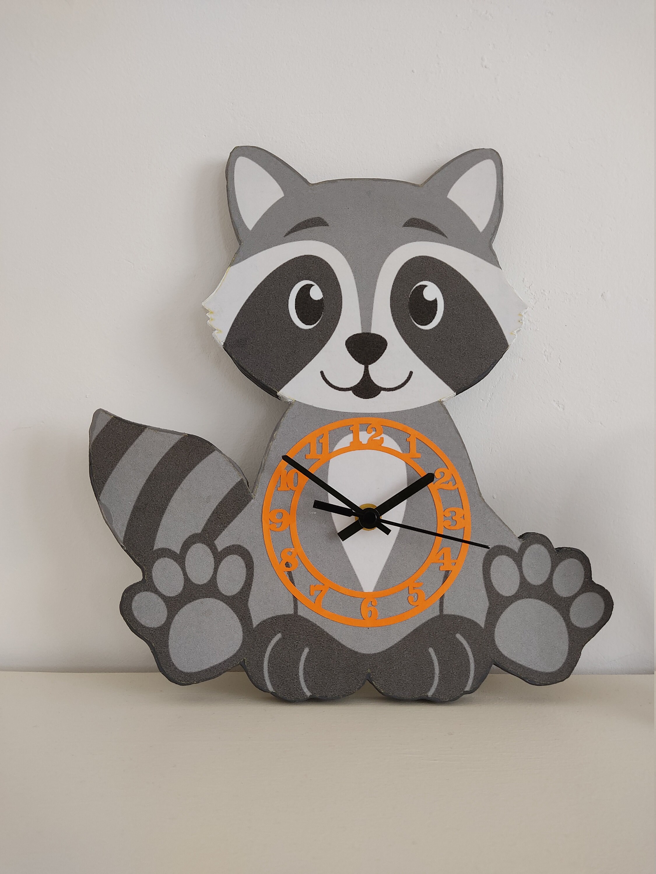 Horloge Raton Laveur