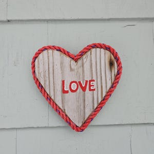 Driftwood heart