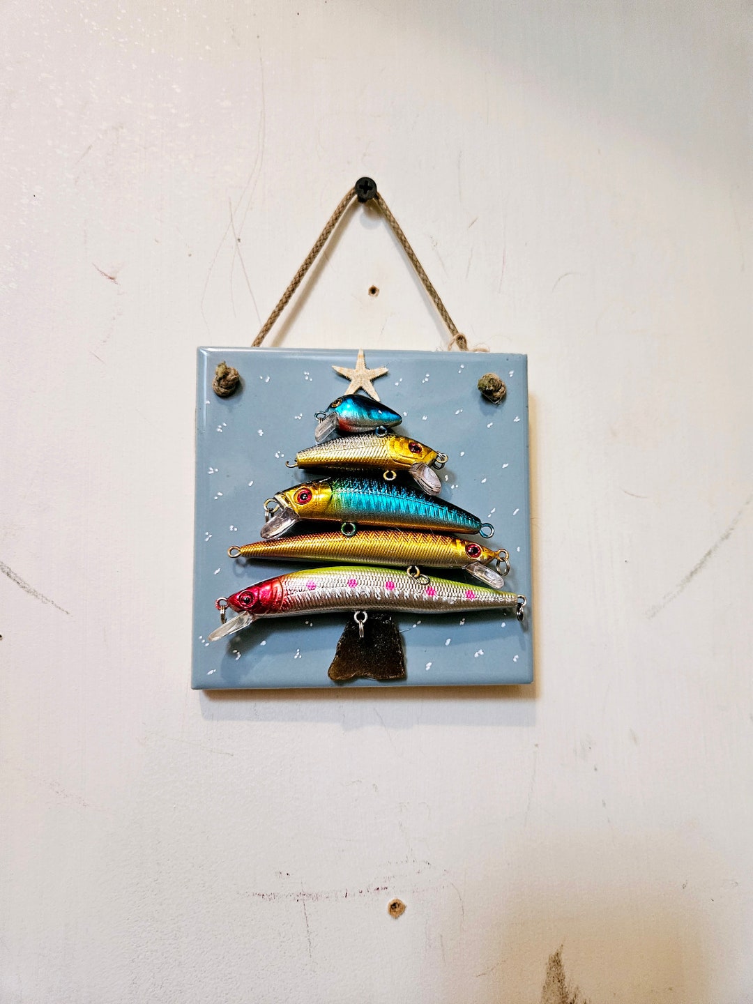 Fishing Lure Christmas Tree Etsy