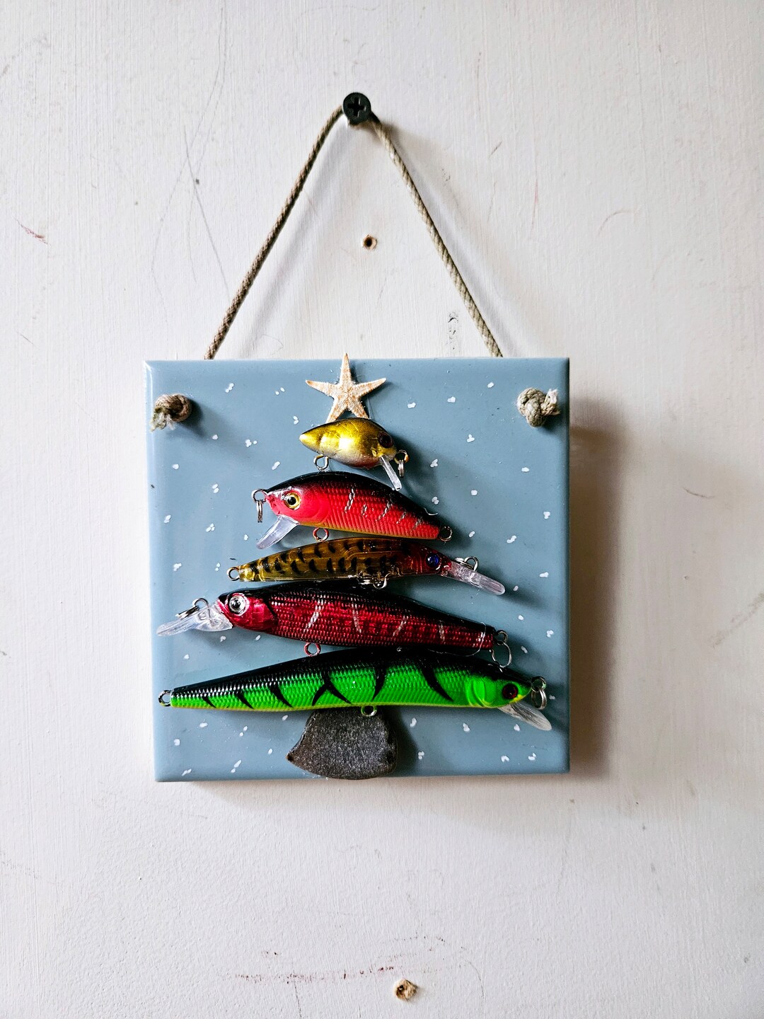 Fishing Lure Christmas Tree Etsy