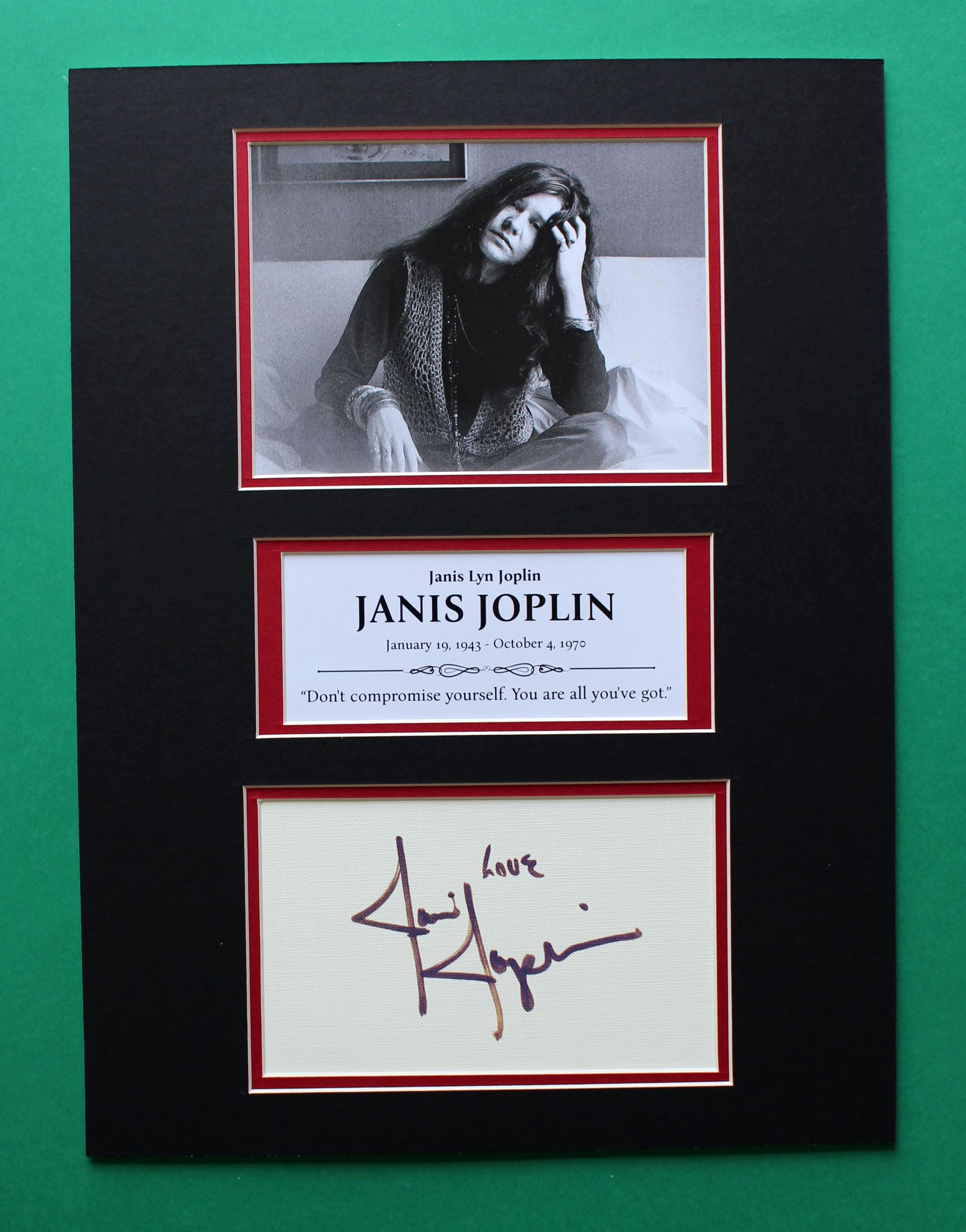 Janis joplin signed - Etsy 日本