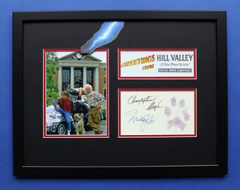 バック・トゥ・ザ・フューチャー 映画脚本サイン 直筆サイン