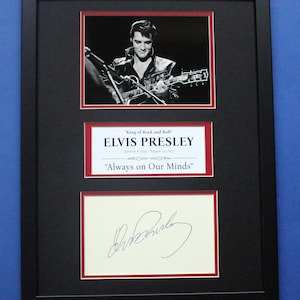 Elvis autograph - Etsy 日本