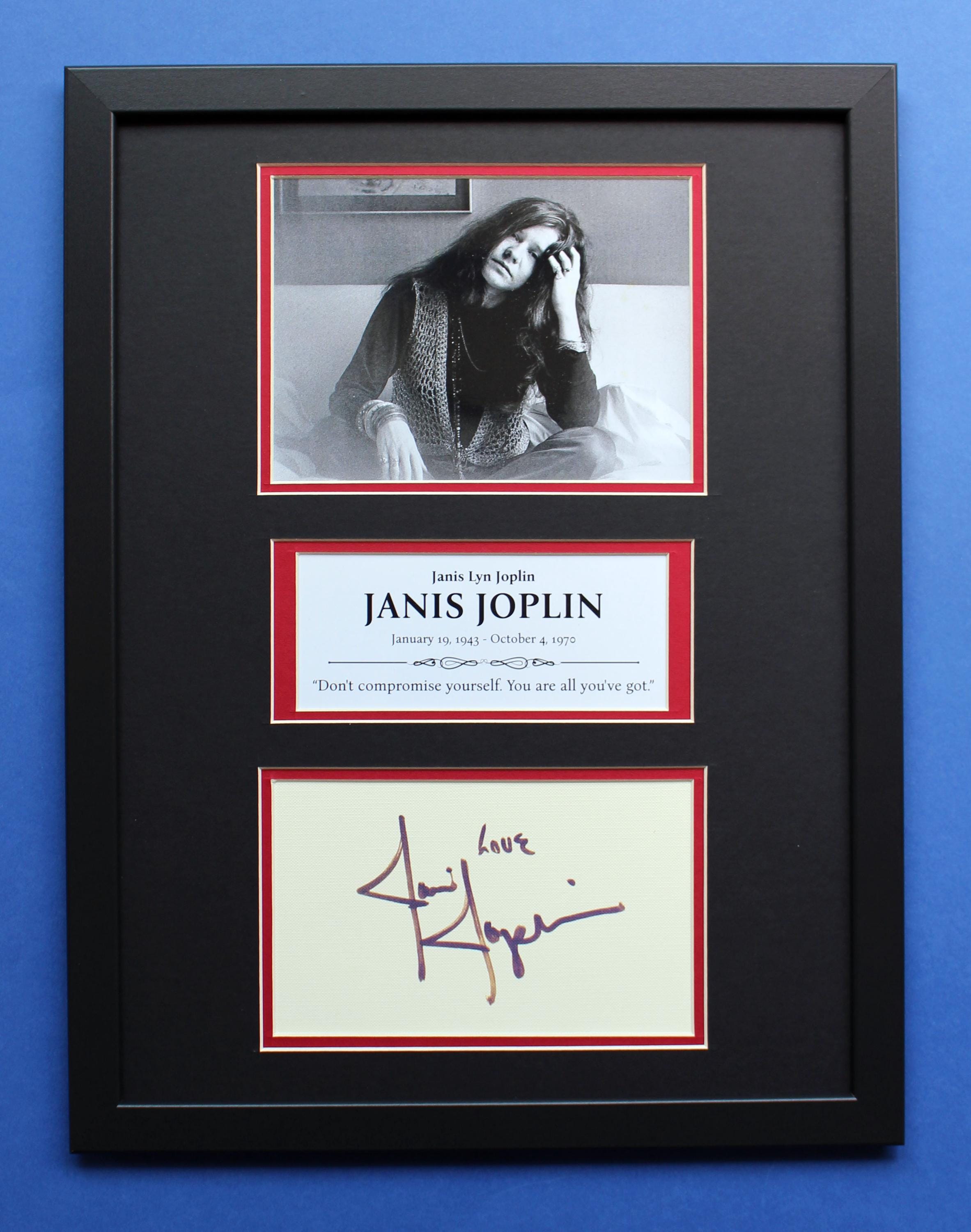 Janis joplin signed - Etsy 日本