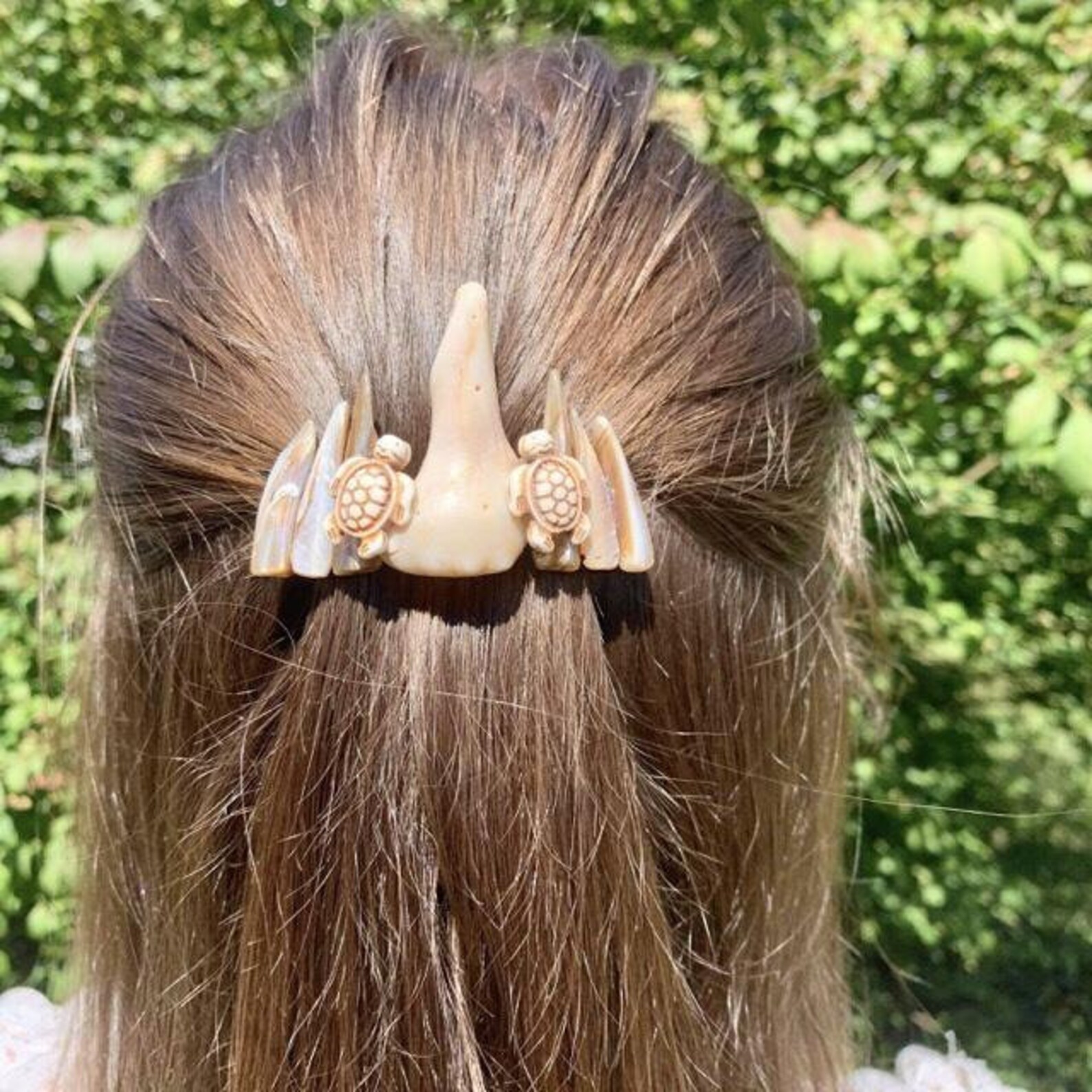 Seashell Hair Clip Shell Hair Accessories Shell Hair Piece Etsy