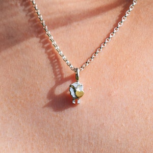 Tiny silver sheep necklace, Welsh Necklace, Lamb Necklace, tiny animal necklace, farm gift, Sheep Gift for Woman, Young Farmer Gift, Sheep