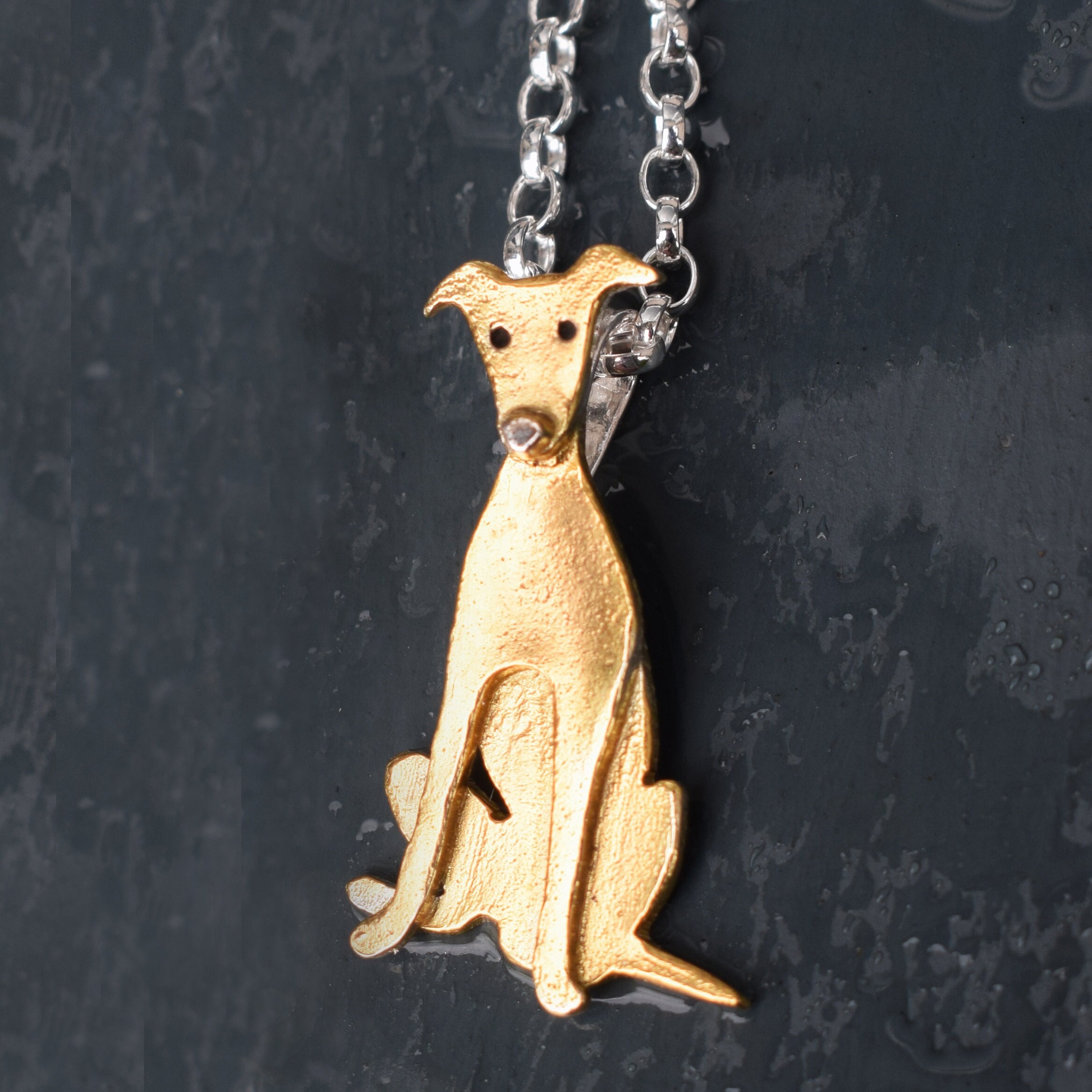 Greyhound Necklace Gift for Greyhound Lover Greyhound Present for Woman Greyhound Jewellery Greyhound Mom Sighthound Gift for Woman Etsy