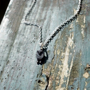 Sheep Necklace | Black Sheep  Gift | Animal Necklace | Gift for Animal Lover | Farm Gift | Tiny Pendant | Sheep Gift | Silver Sheep | Tiny