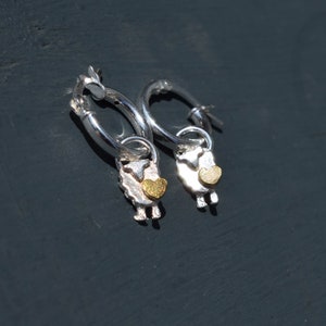 Silver Sheep Earrings, Sheep Gift for Woman, Welsh Jewellery, Sheep Present for Vet, Sheep Jewellery, Sheep Lover Present, Farm Gift