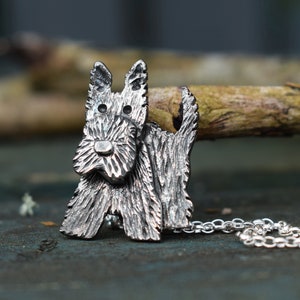 Scottish Terrier Necklace, Scottie Dog Necklace, Black Dog Gift, Scottish Jewellery, Dog Necklace, Gift for dog lover, Scottish Dog Gift