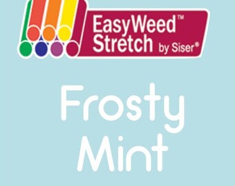 Siser EasyWeed Stretch Heat Transfer Vinyl Frosty Mint