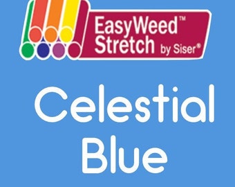 Siser EasyWeed Stretch Heat Transfer Vinyl Celestial Blue