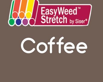 Siser EasyWeed Stretch Heat Transfer Vinyl Coffee