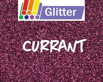 Siser Glitter Heat Transfer Vinyl Currant