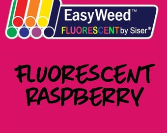 Fluorescent Raspberry Siser EasyWeed Heat Transfer Vinyl - HTV - Craft vinyl