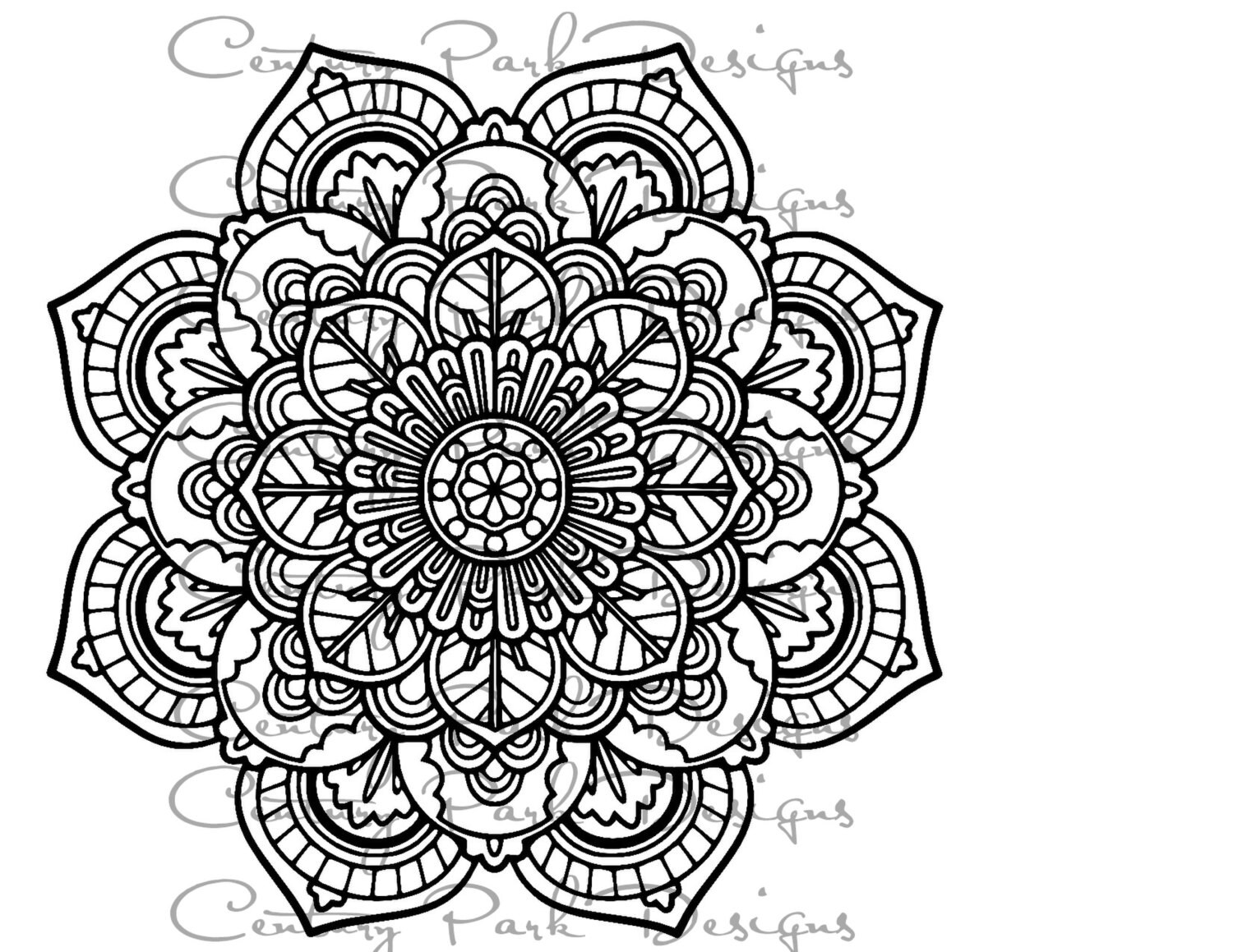 Download Layered Mandala Svg PSD Mockup Templates
