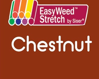 Siser EasyWeed Stretch Heat Transfer Vinyl Chestnut