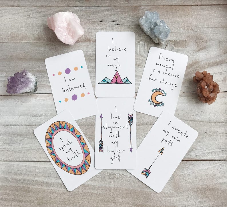 I Believe Deck, Affirmation Deck, Oracle Deck, Card Deck, Inspirational Deck, Self Help