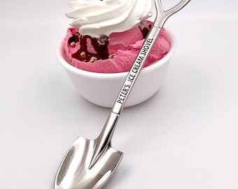 Engraved Ice Cream Shovel Spoon | Gift for Dad or Grandpa