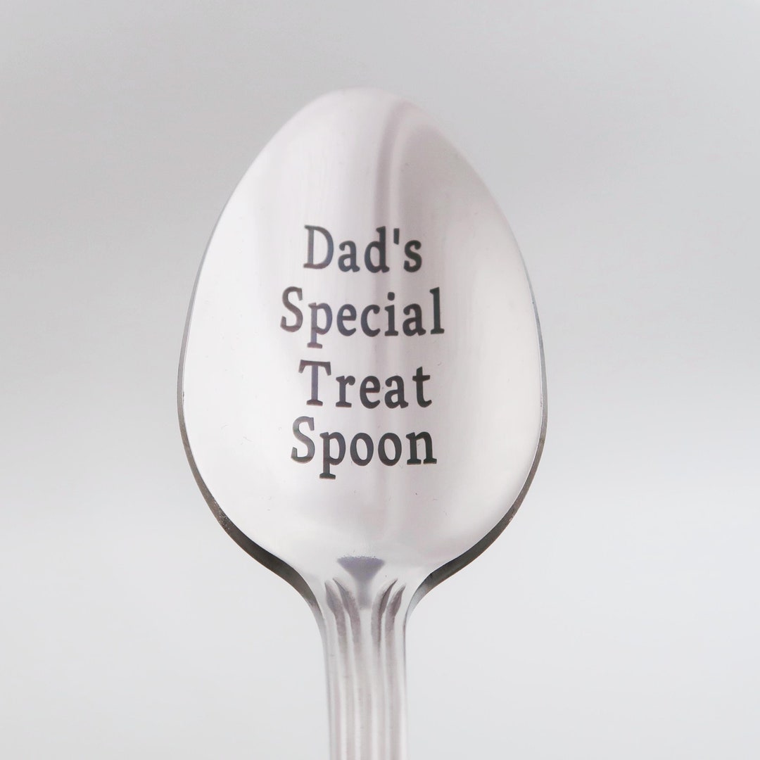 Spoon Text Custom Engraved Stainless Steel Spoon: Personalized Text Gift - Etsy