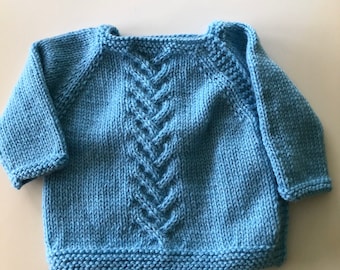 Gorgeous Baby Boy cardigan 0-3 months ( other sizes available on request)