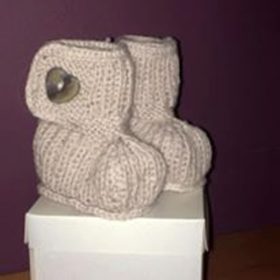 knitted ugg style boots