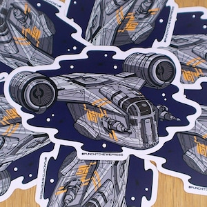 Razor Crest ステッカーおまけ付き Razor Crest Sticker - Etsy