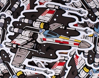 X-Wing (Röd 5) | Star Wars vinylklistermärke