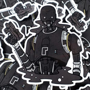 Defected Droid | K-2SO | Star Wars Vinyl Sticker