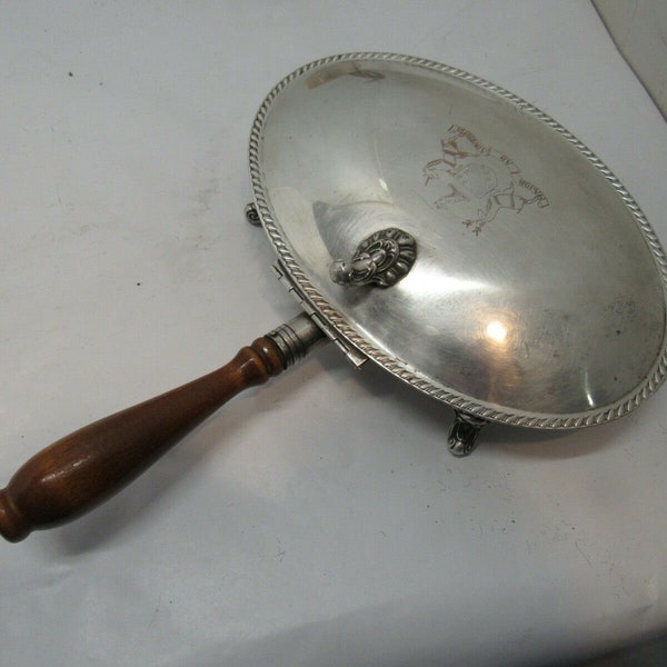 Vintage Major AB Adversis Silent Butler Crumb Catcher FB Rogers Silverplate