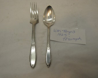 TRIUMP by Wm Rogers & Son AA International Silverplate 1925 Your Choice 