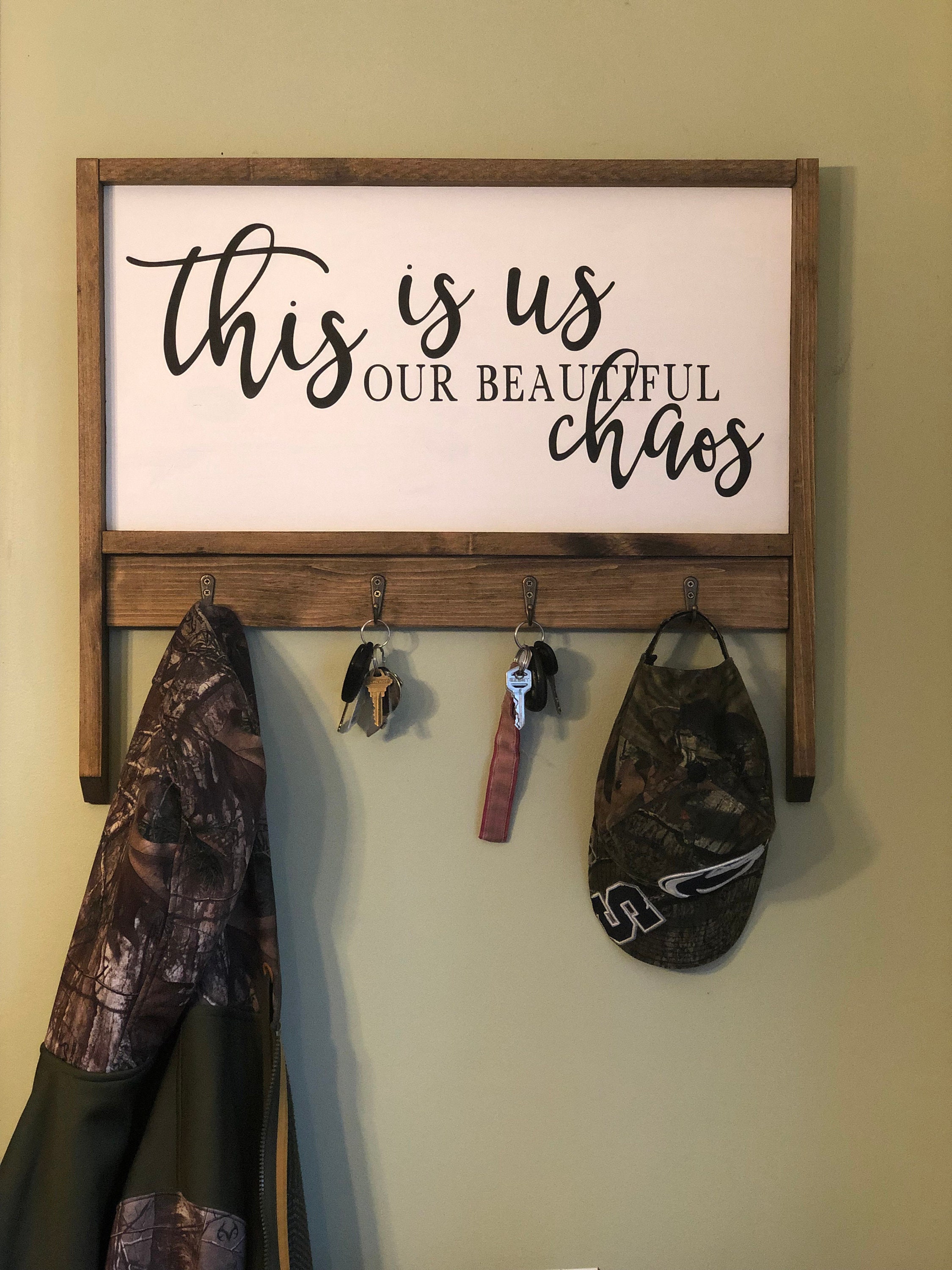 Key Holder Sign Custom Key Holder Sign Etsy