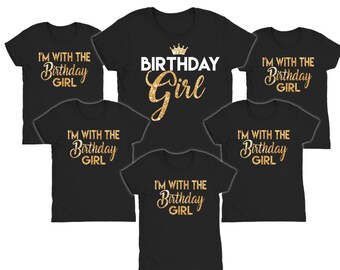 birthday shirts squad crew shirt queen 50th 14th sweet 13th custom sleepover goals 21st friend perfect