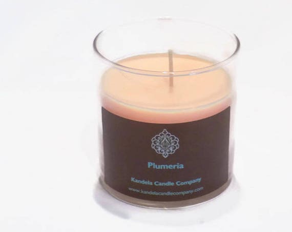 Plumeria Scented Candle in 13 oz. Straight Jar