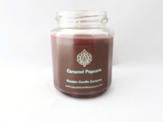 Caramel Popcorn 9 oz. Twelve Sided Jar