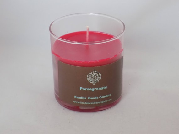 Pomegranate Scented Candle in Straight Tumbler