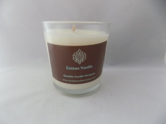Vanilla Cotton Scented Candle in 13 oz. Classic Tumbler Jar