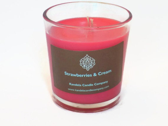 Strawberries and Cream Scented Candle 13 oz. Classic Tumbler Jar