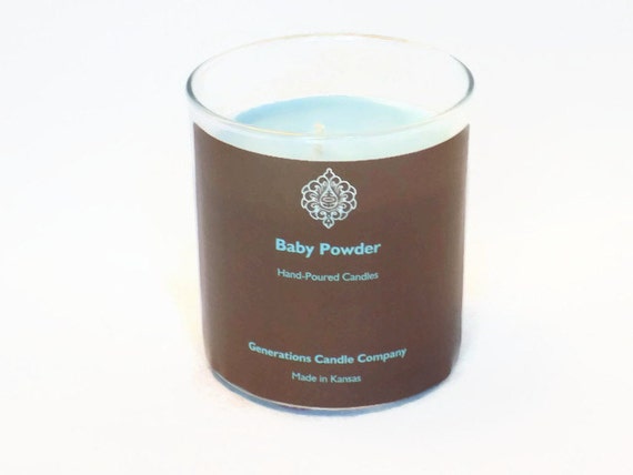 Baby Powder Scented Candle 13 oz Straight Tumbler