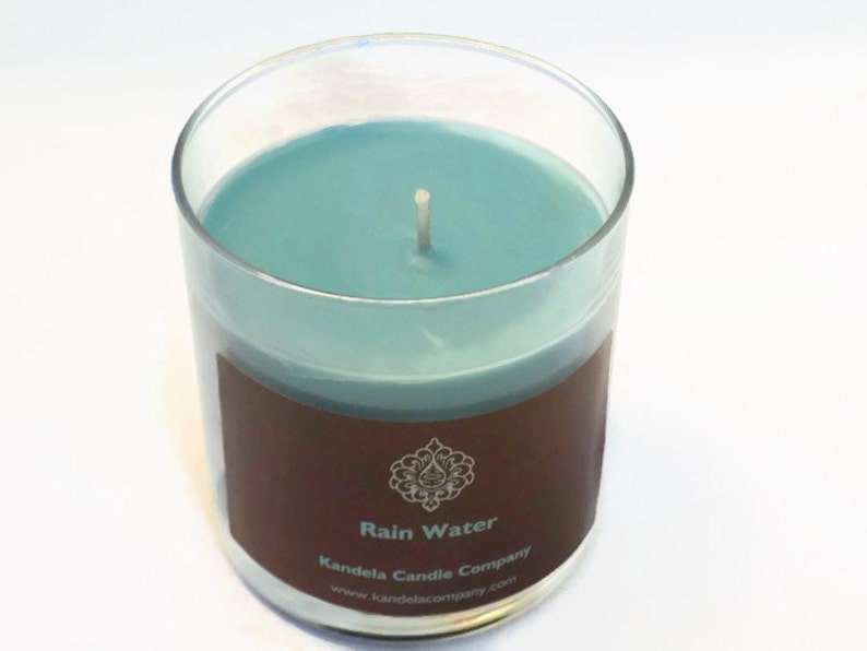 Rain Water Scented Candle in 13 oz. Straight Tumbler Etsy