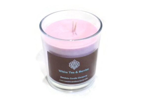 New! White Tea and Berries Scented Candle in Classic Tumbler