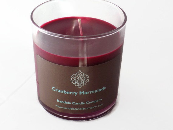 Cranberry Marmalade Scented Candle in Straight Tumbler