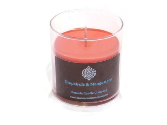 New! Grapefruit and Mangosteen Scented Candle in Straight Tumbler