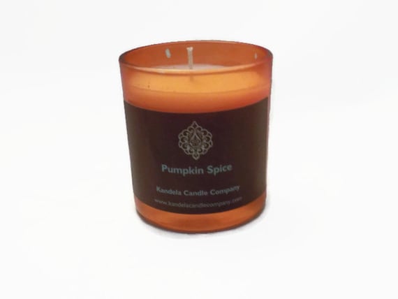 Pumpkin Spice Scented Candle in 7 oz Straight Tumbler