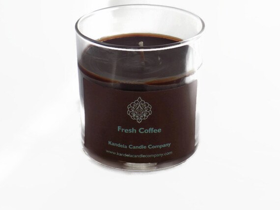 New! Fresh Coffee Scented Candle in Straight Tumbler
