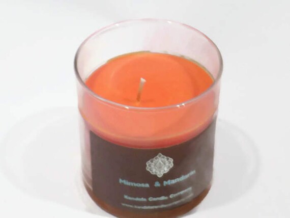 Mimosa & Mandarin Scented Candle in Straight Tumbler