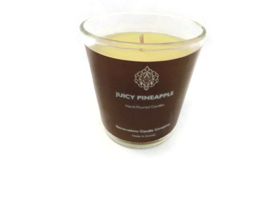 Juicy Pineapple Scented Candle 13 oz. Classical Tumbler