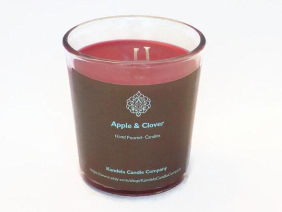 Apple and Clover Scented Candle